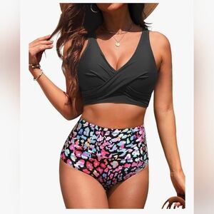 High Waisted Two Piece Swimsuit #942